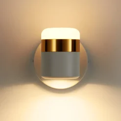 Lampa ścienna POCCO LED biała 16 cm