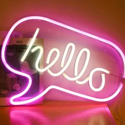 Lampa HELLO Neon LED