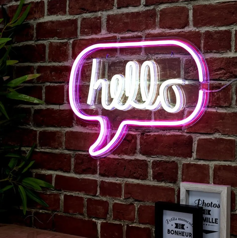 Lampa HELLO Neon LED
