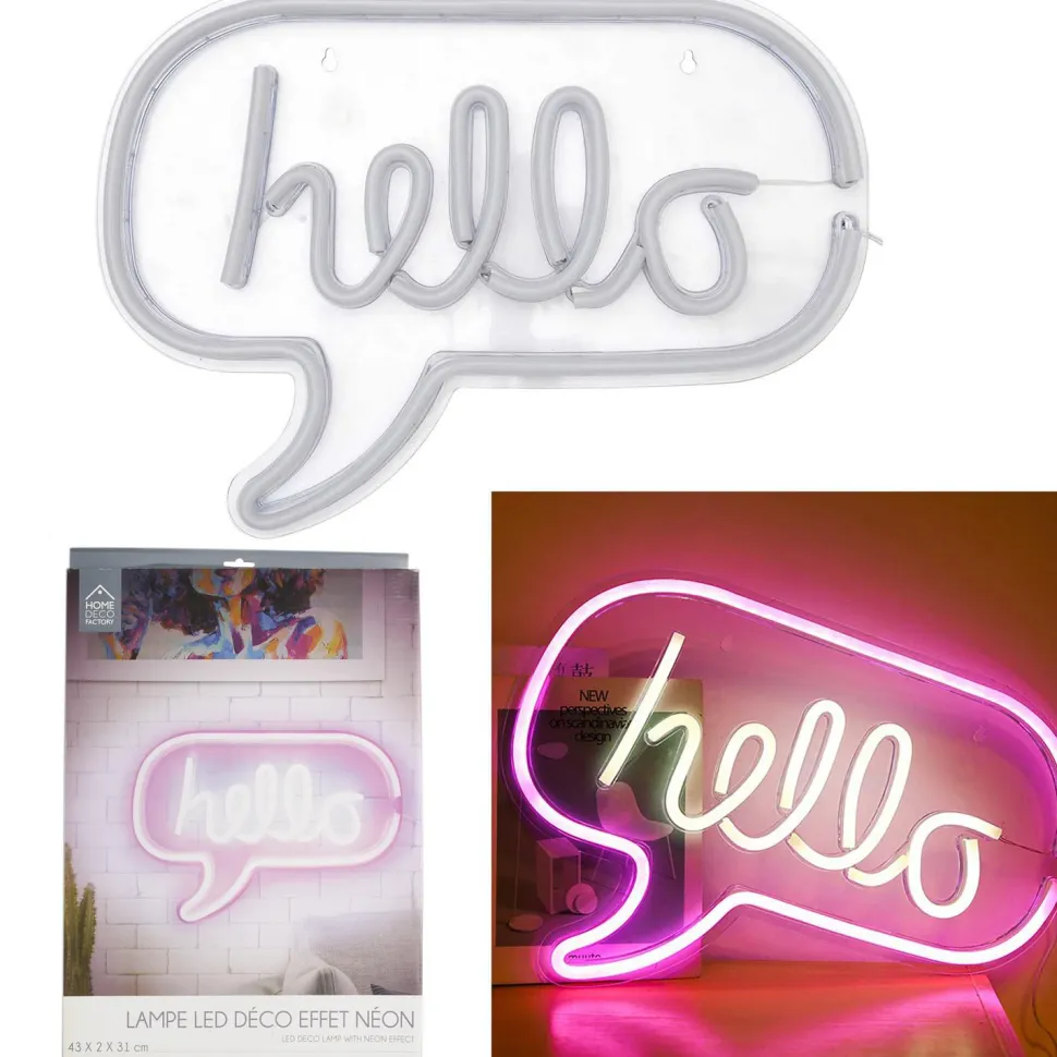 Lampa HELLO Neon LED