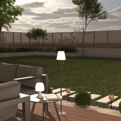 Lampa indoor/outdoor Zack szara