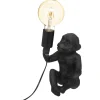 Lampa Monkey 24,5 cm czarna