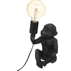 Lampa Monkey 24,5 cm czarna