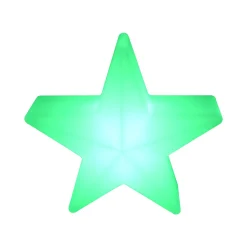 Lampa ogrodowa dekoracyjna gwiazda STAR  LED RGBW 16 kolorów 30 cm