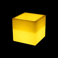 Lampa ogrodowa donica FLOWER CUBE LED  RGBW 16 kolorów 40 cm