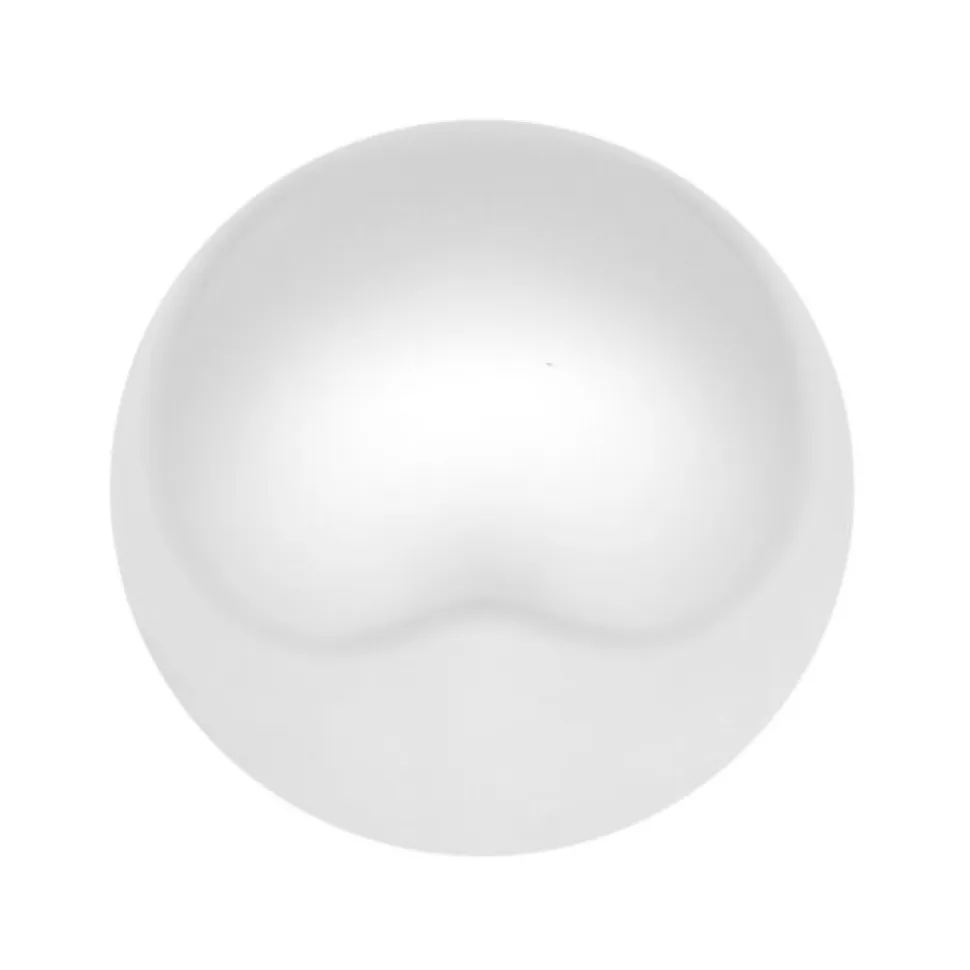 Lampa ogrodowa pufa APPLE M LED RGBW 16 kolorów 56 cm