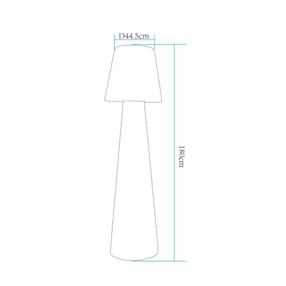 Lampa ogrodowa stojąca GARDENA XL LED RGBW 16 kolorów 180 cm