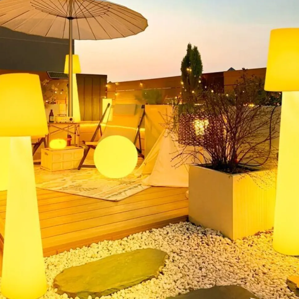 Lampa ogrodowa stojąca GARDENA XL LED RGBW 16 kolorów 180 cm