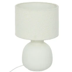 Lampa okrągła Lali 43 cm biała