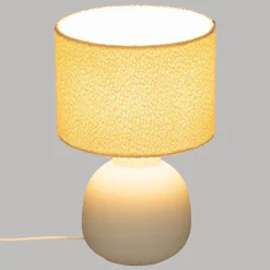 Lampa okrągła Lali 43 cm biała