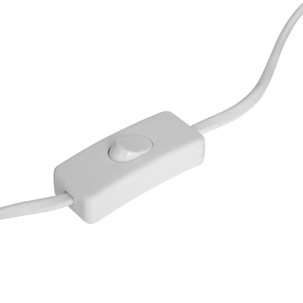 Lampa okrągła Lali 43 cm biała