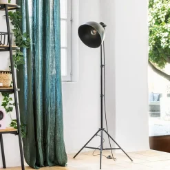 Lampa podłogowa Basalt stojąca czarna