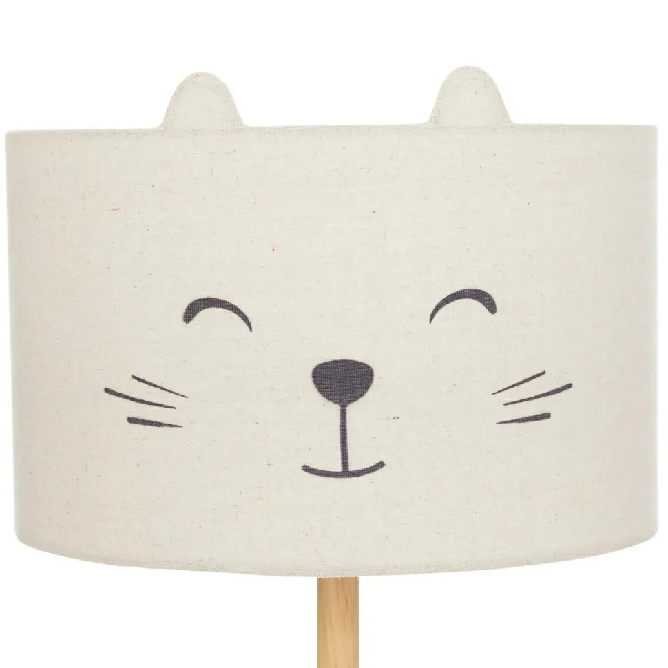 Lampa podłogowa Cat kremowa