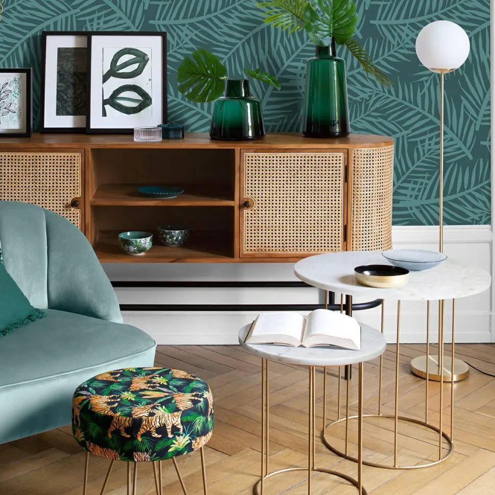 Lampa podłogowa Dris złota