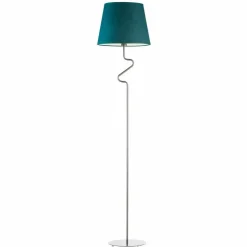 Lampa podłogowa FOGO stal zieleń