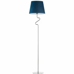 Lampa podłogowa FOGO stal morska