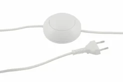 Lampa podłogowa FOYA biała zieleń