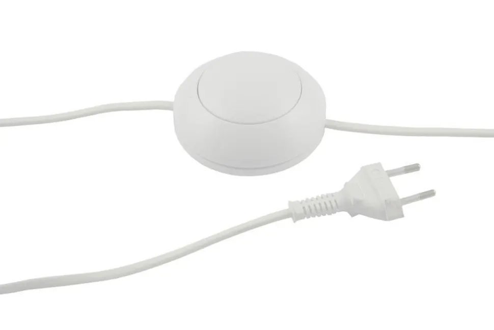 Lampa podłogowa FOYA GOLD biała szara