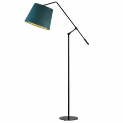 Lampa podłogowa FOYA GOLD czarna zieleń