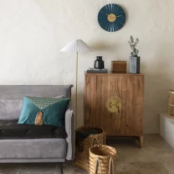 Lampa podłogowa Jil złota 150cm