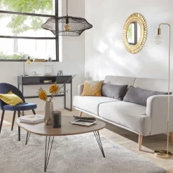 Lampa podłogowa Keli złota