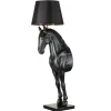 Lampa podłogowa KOŃ S czarna