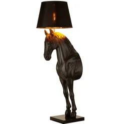 Lampa podłogowa KOŃ S czarna