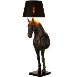 Lampa podłogowa KOŃ S czarna