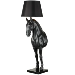 Lampa podłogowa KOŃ S czarna