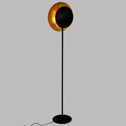 Lampa podłogowa prosta Estee stojąca czarna