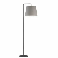 Lampa podłogowa RIJAD czarna szara