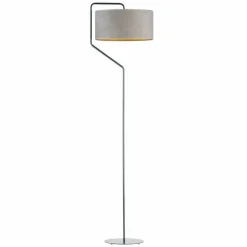 Lampa podłogowa TESALLIA GOLD srebrna sz
