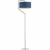 Lampa podłogowa TESALLIA GOLD srebrna mo
