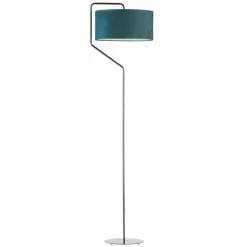 Lampa podłogowa TESALLIA stal zieleń