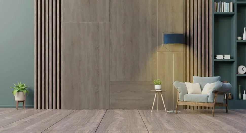 Lampa podłogowa TESALLIA stal szara