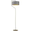 Lampa podłogowa TESALLIA złoto szara