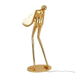 Lampa podłogowa WOMAN GOLD złoty połysk  180 cm