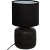 Lampa Salta ceramiczna czarna