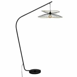 Lampa stojąca Alara czarna metalowa