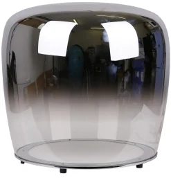 Lampa Stojąca Berloz 430mm Czarne Szkło