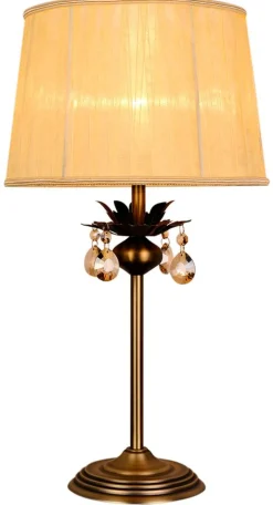 Lampa stołowa Adonis 1x60W E27 patyna