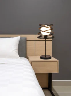 Lampa Stołowa Akita czarny