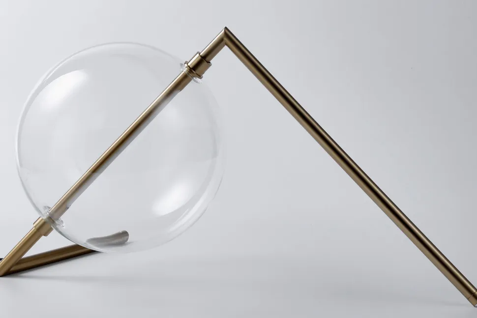 Lampa stołowa AMORE LED złota 25 cm