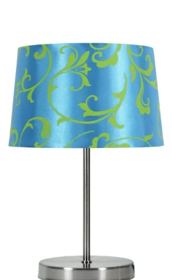 Lampa stołowa Arosa lampka 1x40W E14 niebieski