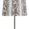Lampa stołowa Arosa lampka 1x40W E14  szary