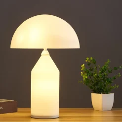 Lampa stołowa BELFUGO biała 35 cm