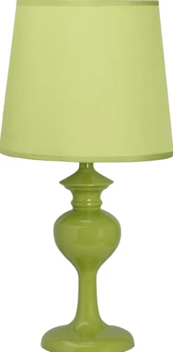 Lampa stołowa Berkane lampka 1x40W E14  zielona
