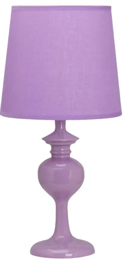 Lampa stołowa Berkane lampka 1x40W E14  fioletowy