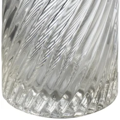 Lampa stołowa CLARO LED transparentna 35  cm