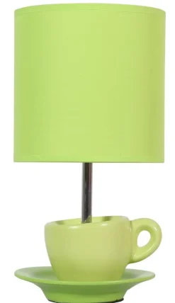 Lampa stołowa Cynka 1x60W E27 pistacjowy